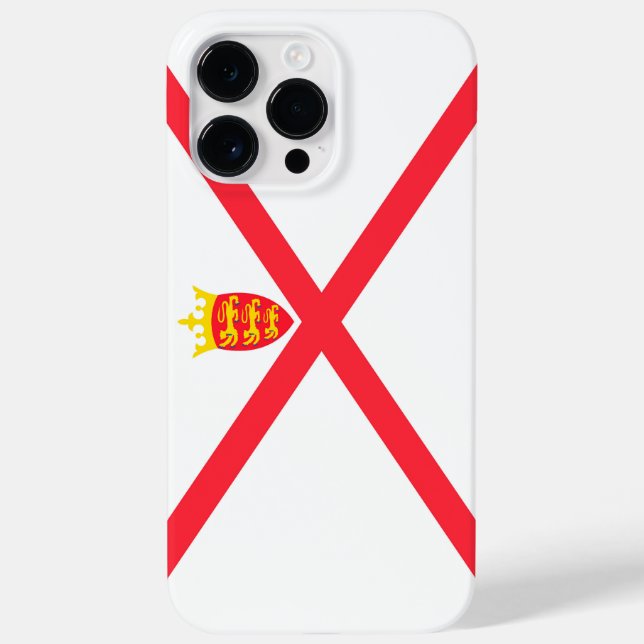 Flagge der Insel Jersey Case-Mate iPhone Hülle (Rückseite)
