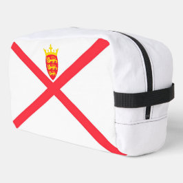 Flagge der Insel Jersey Waschbeutel