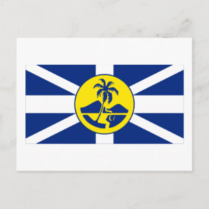 Flagge der Insel Lord Howe Postkarte