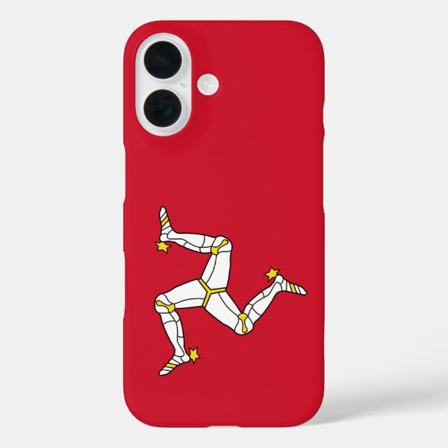 Flagge der Insel Man Case-Mate iPhone Hülle (Rückseite)