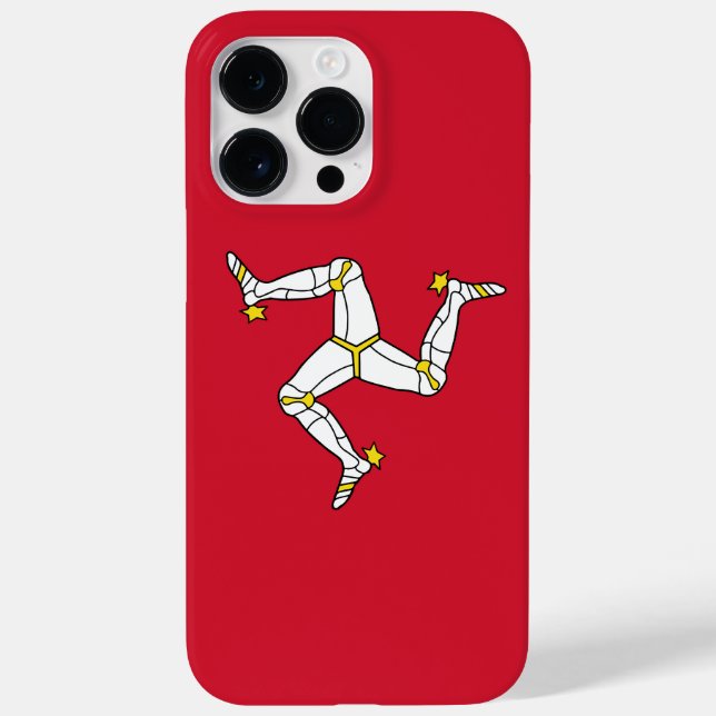 Flagge der Insel Man Case-Mate iPhone Hülle (Rückseite)