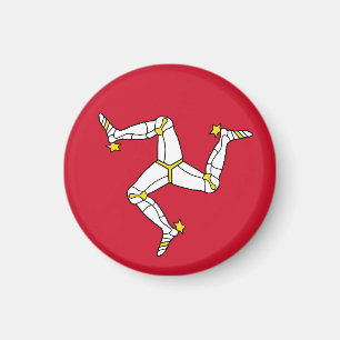 Flagge der Insel Man Magnet