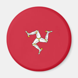 Flagge der Insel Man Magnet