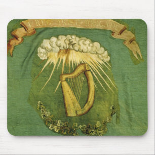 Flagge der irischen Brigade Mousepad