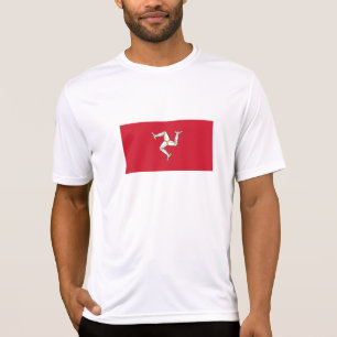 Flagge der Isle of Man T-Shirt