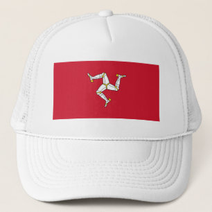 Flagge der Isle of Man Truckerkappe