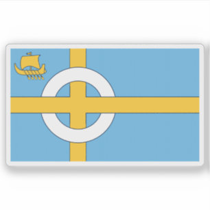 Flagge der Isle of Skye, Schottland Aufkleber