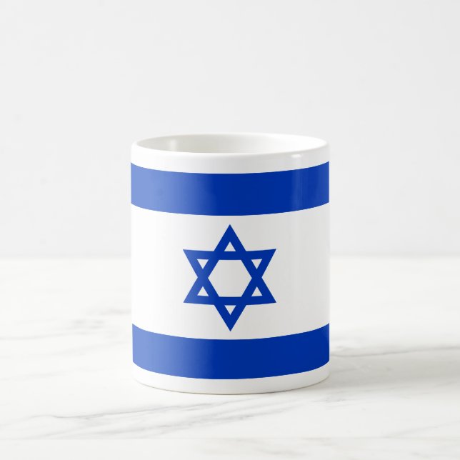 Flagge der israelischen Tasse (Mittel)