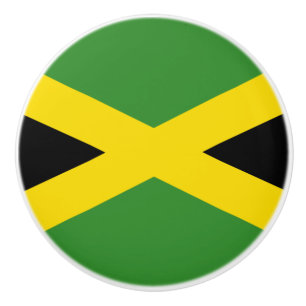Flagge der Jamaika-Keramik Knob Keramikknauf