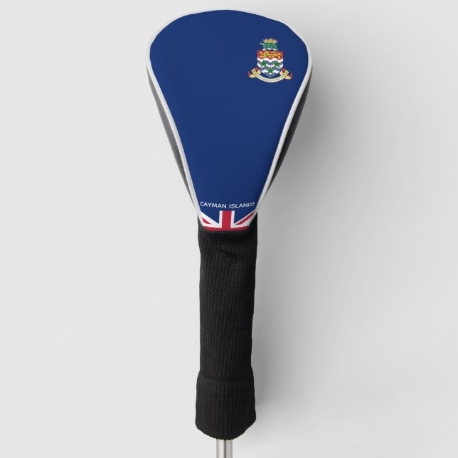 Flagge der Kaimaninseln Golf Headcover (Vorderseite)