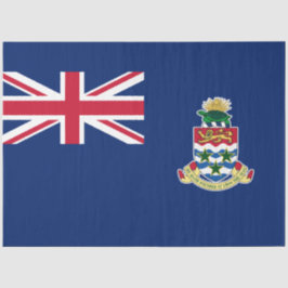 Flagge der Kaimaninseln Seidenpapier