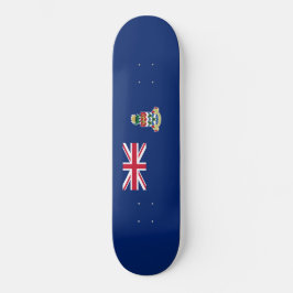 Flagge der Kaimaninseln Skateboard