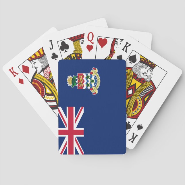 Flagge der Kaimaninseln Spielkarten (Rückseite)