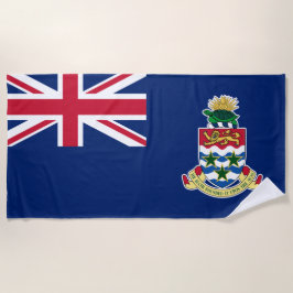 Flagge der Kaimaninseln Strandtuch
