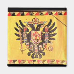 Flagge der Kaiserlichen Habsburger-Dynastie, c.170 Magnet