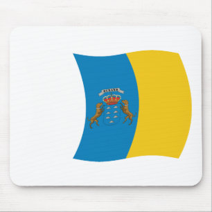 Flagge der Kanarischen Inseln Mauspad