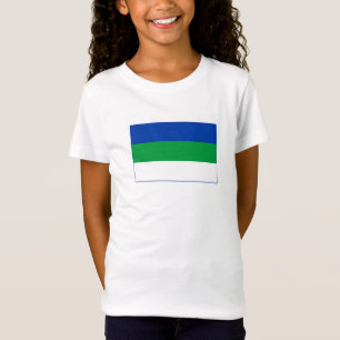 Flagge der Komi-Republik T-Shirt