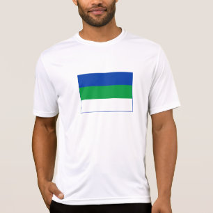 Flagge der Komi-Republik T-Shirt