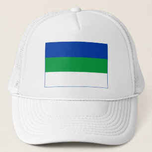 Flagge der Komi-Republik Truckerkappe