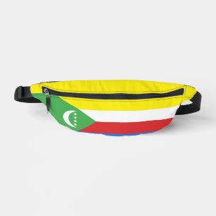 Flagge der Komoren Bauchtasche