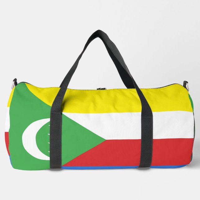 Flagge der Komoren Duffle Bag (Vorderseite)