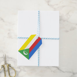 Flagge der Komoren Geschenkanhänger