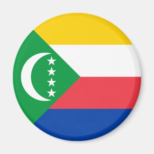 Flagge der Komoren Magnet