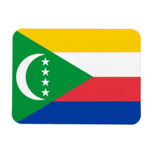 Flagge der Komoren Magnet