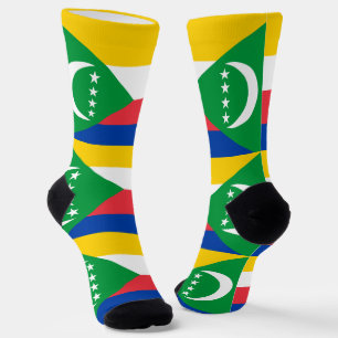 Flagge der Komoren Socken