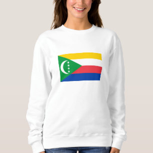 Flagge der Komoren Sweatshirt