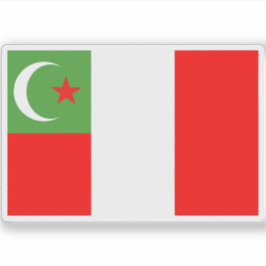 Flagge der konföderierten Staaten für das Muskogee Aufkleber