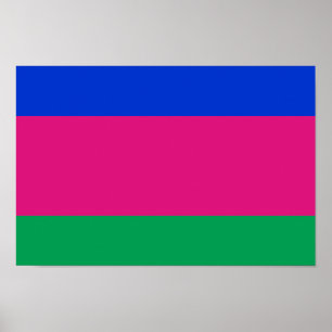 Flagge der Kuban-Volksrepublik Poster