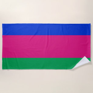 Flagge der Kuban-Volksrepublik Strandtuch