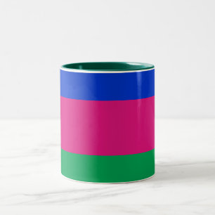 Flagge der Kuban-Volksrepublik Zweifarbige Tasse