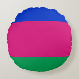 Flagge der Kubanischen Volksrepublik Rundes Kissen