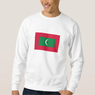 Flagge der Malediven Sweatshirt