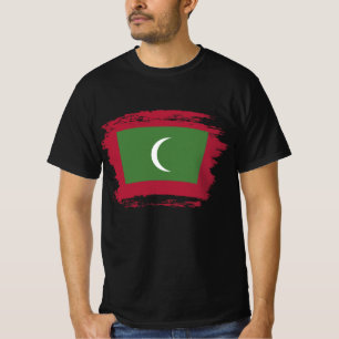 Flagge der Malediven T-Shirt