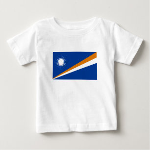 Flagge der Marshall-Inseln Baby T-shirt