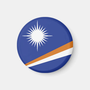 Flagge der Marshall-Inseln Magnet