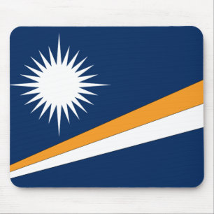 Flagge der Marshall-Inseln Mousepad