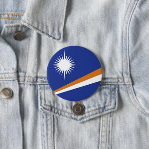 Flagge der Marshallinseln Button