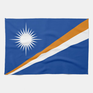 Flagge der Marshallinseln Geschirrtuch