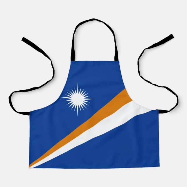 Flagge der Marshallinseln Schürze (Vorderseite)
