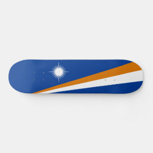 Flagge der Marshallinseln Skateboard