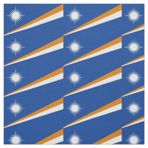 Flagge der Marshallinseln Stoff