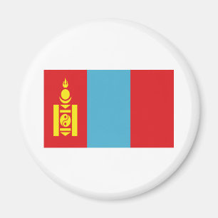 Flagge der Mongolei Magnet