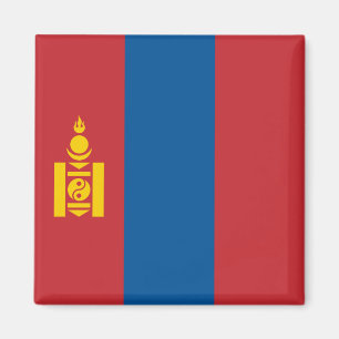 Flagge der Mongolei Magnet