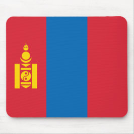 Flagge der Mongolei Mousepad