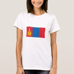 Flagge der Mongolei T-Shirt