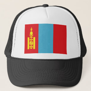 Flagge der Mongolei Truckerkappe